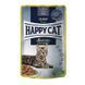 Вологий корм Happy Cat (Хепі Кет) Culinary Land-Ente з птицею для кішок (шматочки в соусі), 85 г В70622 фото 1