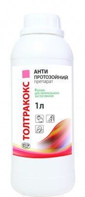 Толтракокс 2.5% 1 л Укрзооветпромпостач (кокцидіостатик для птиці) VS-UZV78035 фото