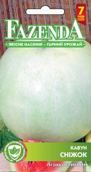 Семена арбуза Снежок 1г, FAZENDA, O.L.KAR 21744 фото