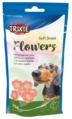 Trixie TX-31492 М'які квіти 75 г - ласощі для міні собак і цуценят 14649 фото