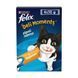 Лакомство для кошек Феликс Felix Deli Moments крем снеки со вкусом курицы 4 х 10 г 8445291632479 фото 1