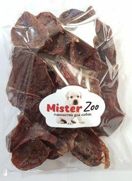 Лакомство Семенники бычьи сушеные (медальоны) 200 г Mister Zoo 555-41 фото