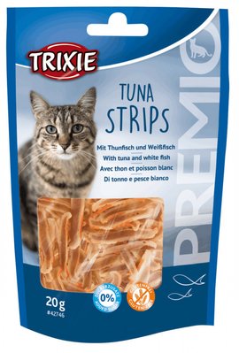Ласощі Trixie TX-42746 Tuna Strips смужки з тунця для котів 20 г *2 шт tx20272 фото