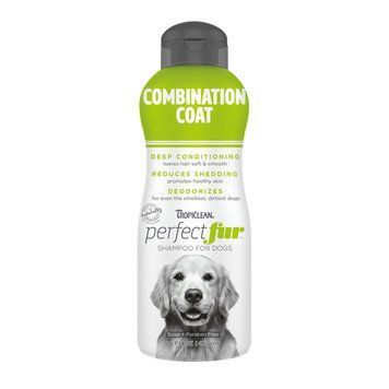 Шампунь для собак із комбінованим типом вовни TropiClean Perfect Fur Combination Coat, 473 мл В000162 фото
