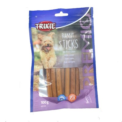 Trixie TX-31709 Premio Rabbit Sticks 100 гр - ласощі з кроликом для собак 14966 фото