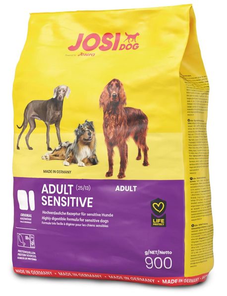 Сухой корм Josera JosiDog Adult Sensitive для собак с чувствительным пищеварением, 0.9 кг 4032254745518 фото