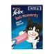 Лакомство для кошек Феликс Felix Deli Moments крем снеки со вкусом лосося 4 х 10 г 8445291632639 фото 1