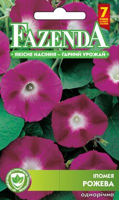 Семена цветов Ипомея розовая 1г, FAZENDA, O.L.KAR 21726 фото