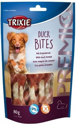 Trixie TX-31592 Premio Duck Bites 80 гр - хрустка качка для собак TX31592 фото