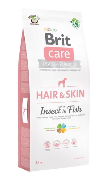 Сухой корм для собак Брит Brit Care Dog Insect Fish с насекомыми и рыбой, 12 кг 171704 фото