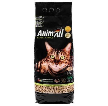 Наполнитель универсальный для котов грызунов и птиц AnimAll Древесный впитывающий 3 кг 111289 фото