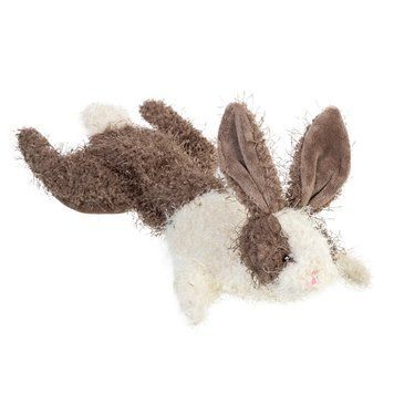 Игрушка для собак Заяц,шкурка с пищалкой GiGwi Plush, текстиль, 47 см 75353 фото