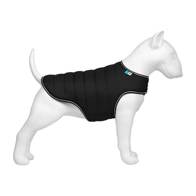 Курточка-накидка для собак AiryVest, XXS, B 29-36 см, C 14-20 см чорний 15401 фото