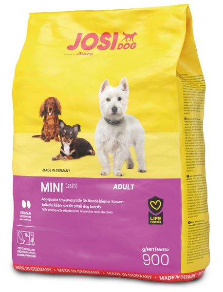 Сухой корм Josera JosiDog Mini для мелких пород собак, 900 г 4032254745617 фото