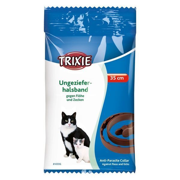Ошейник для кошек Trixie 4006 Био против блох и клещей 35 см TX4006 фото