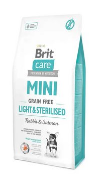 Корм Бріт Brit Care GF Mini Light&Sterilised сухий беззерновий для стерилізованих собак із надмірною вагою 7 кг 170787/1081 фото