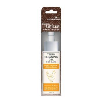 Гель для чищення зубів для котів TropiClean зі смаком маринованої курки з медом, 59 мл 004559 фото