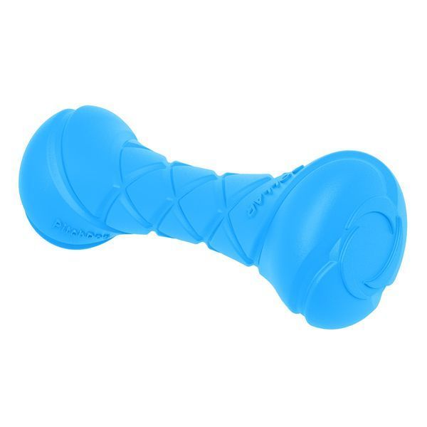 Игровая гантель для апортировки PitchDog, длина 19 см, диаметр 7 см голубой 62392 фото