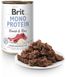 Вологий корм Бріт Brit Mono Protein Lamb & Rice з ягням і темним рисом 400 г 100833/100053/9728 фото 2