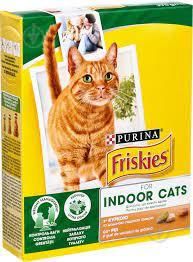 Сухий корм Фріскіс Friskies Indoor для домашніх котів 270 г п100004 фото