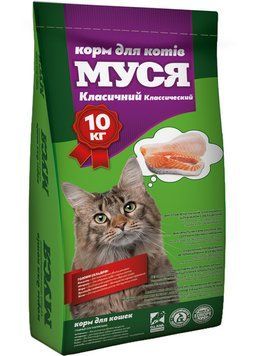 Корм для кошек Муся 10 кг классик 18326 фото