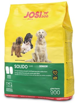 Сухой корм Josera JosiDog Solido для пожилых и малоактивных собак, 900 г 901446 фото