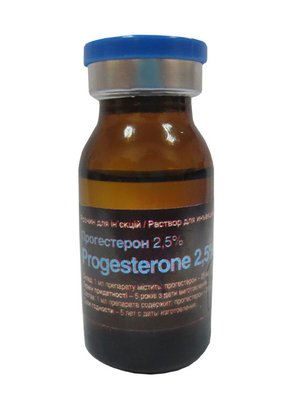 Прогестерон 2,5% 10 мл O.L.KAR 15990 фото