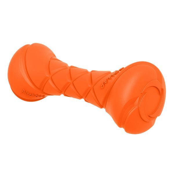 Игровая гантель для апортировки PitchDog, длина 19 см, диаметр 7 см оранжевый 62394 фото