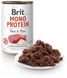 Вологий корм Бріт Brit Mono Protein Beef & Rice з яловичиною і темним рисом 400 г 100832/100054/9735 фото 2