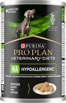 Влажный полнорационный диетический корм для щенков и взрослых собак Purina Pro Plan Veterinary Diets HA 400 г п100153 фото