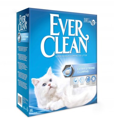 Ever Clean Наповнювач для котячого туалету Екстра сила без запаху 6 л х123443 фото
