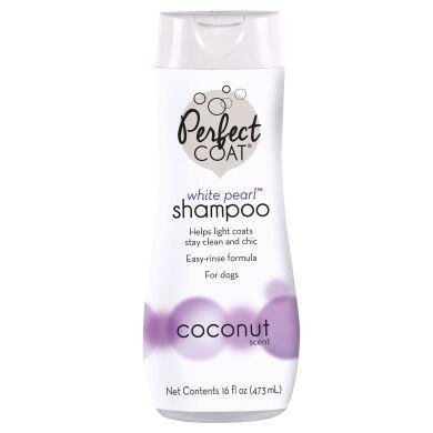 8in1 Perfect White Coat Shampoo шампунь для світлого собак 473мл 10187 фото