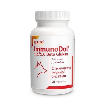 Додатковий корм для собак ІмуноДол (ImmunoDol) 90 таблеток Дольфос (DOLFOS) 138-90 фото