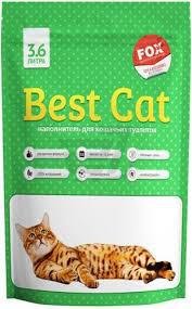 Силікагелєвий наповнювач Бест Кет для котячого туалету Best Cat Green Apple 3,6 літра 21466 фото
