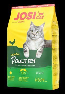 Сухий корм JosiCat Crunchy Chicken з м'ясом свійської птиці, 650 г К587323 фото