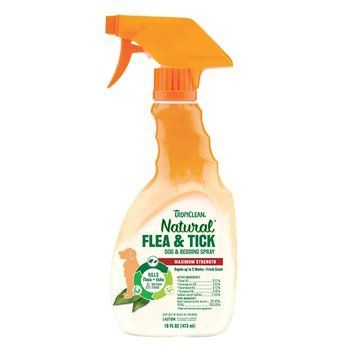 Спрей від бліх і кліщів для собак TropiCleanFlea & Tick "Максимальна сила", 473 мл В160026 фото