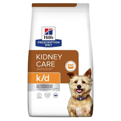 Лечебный сухой корм Хиллс Hills PD k/d Kidney Care 12 кг для собак (поддержка жизненно важных функций почек) 605995 фото