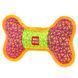 Игрушка для собак WAUDOG Fun, "Кость", Ш 20 см, Дл 12 см розовый 62087 фото 2