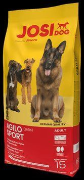 Сухий корм Josera JosiDog Agilo Sport (ЙозіДог Аджило Спорт) для спортивних собак, 15 кг К587329 фото