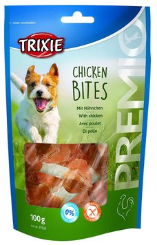 Trixie TX-31533 Premio Chicken Bites 100 гр - лакомство с жареной курицей для собак TX-31533 фото