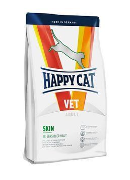 Сухой диетический корм Happy Cat VET Diet Skin для кошек с чувствительной кожей, 4 кг 70697 фото