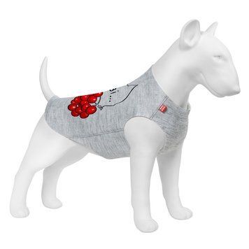 Майка для собак WAUDOG Clothes рисунок "Калина", S40, B 50-56 см, С 29-34 см 296-0228 фото