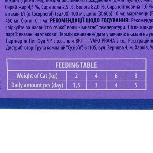 Влажный корм для кошек Брит Brit Premium Набор паучей семейная тарелка ассорти 4 вкуса 100 гх 12 шт 100278/506255 фото