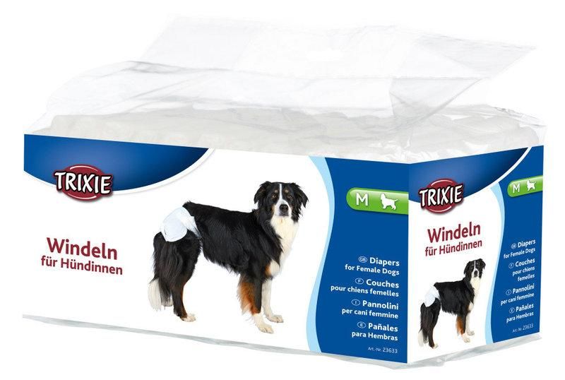 Trixie TX-23633 памперсы для собак (M)32-48 см 12шт TX23633 фото