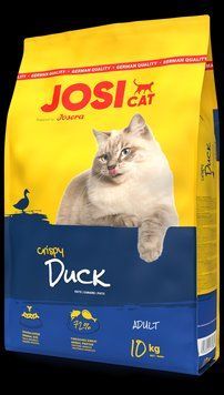 Сухий корм Josera JosiCat Crispy Duck (ЙозіКет Кріспі Дак) для дорослих котів з качкою, 10 кг К587324 фото