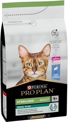 Purina Pro Plan Sterilised сухий корм для стерилізованих кішок і котів з кроликом 1.5 кг 14404 фото