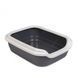 Туалет Природа &laquo;Comfort L&raquo; для кошек, 49х39х15 см (серый) PR241698 фото 1