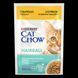 Вологий корм Cat Chow Hairball для зменшення утворення кульок шерсті у котів з куркою та квасолею, шматочки в підливці, 85 г п150131 фото 1