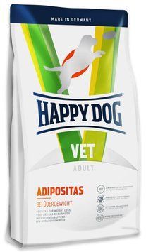 Сухий дієтичний корм Happy Dog VET Diet Adipostas для собак з надлишковою вагою, 4 кг 61029 фото
