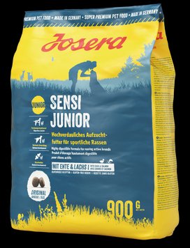 Сухой корм Josera Sensi Junior (Йозера СенсиЮниор) для молодых собак с чувствительным пищеварением, 900 г 901477 фото